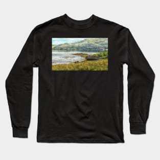 Abandoned Boat, Isle of Kerrera, Scotland landscape art Long Sleeve T-Shirt